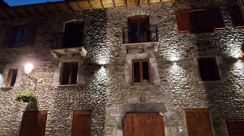 Edificio casa Brusau, Benasque (Huesca)